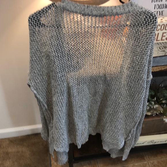 Women’s gray knit cardigan - Picture 2 of 8